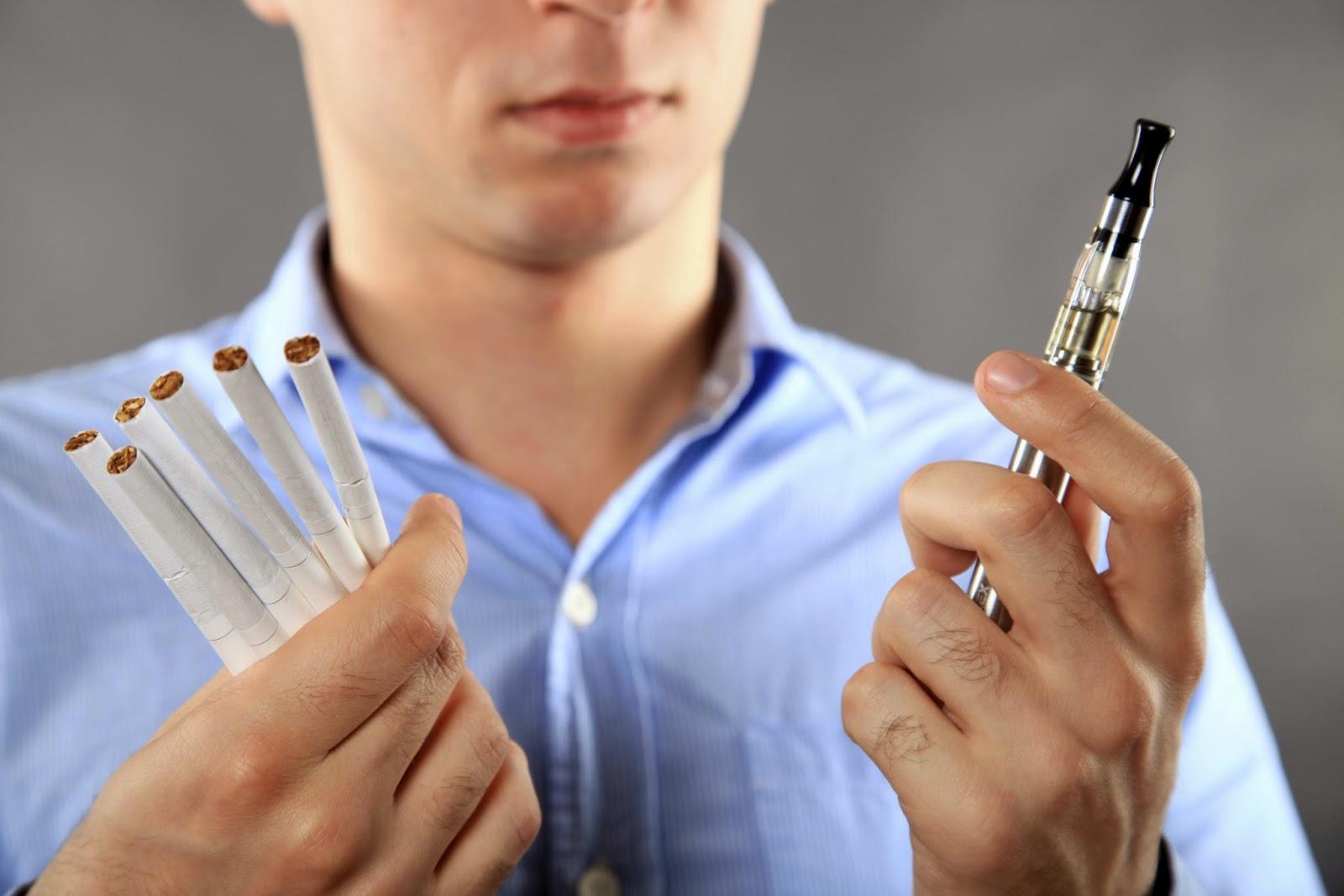 L'e-cigarette: un produit en vogue pour réduire le tabagisme