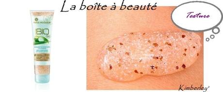 Gommage douceur corps à l'aloe vera bio ( Yves rocher ) ! Presque fini .