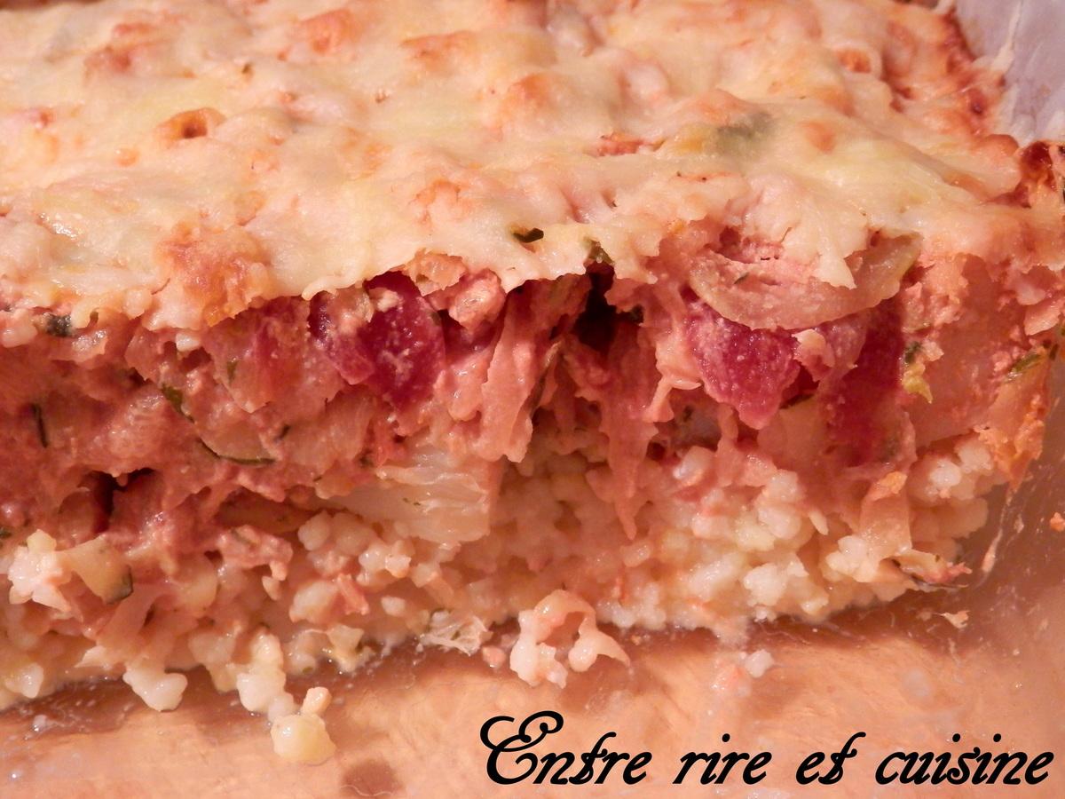 Gratin de Cabillaud aux Céréales gourmandes et Courgettes