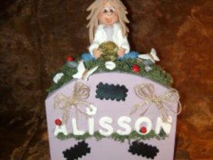 tirelire avec fillette personnalisée 