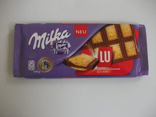 milka chocolate with LU kekse