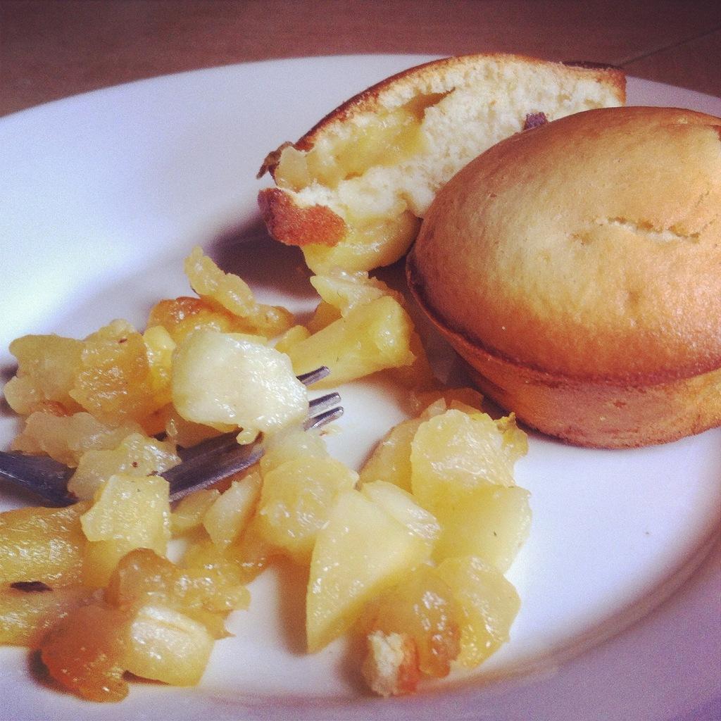 Muffins Pomme &; Miel