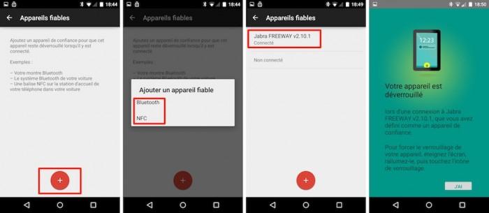 Associé un dispositif de confiance pour dévérouillé automatiquement votre smartphone 1 700x305 Android Lollipop 5.0 : 5 astuces et nouvelles fonctionnalités