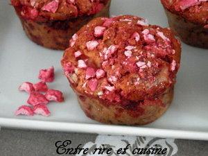 Muffins Pomme - Pralines roses au lait Ribot