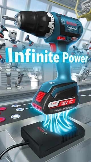 Infinite Power un jeu sur iPhone, réservé aux bricoleurs