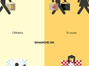 L’infographie différences entre homme couple célibataire