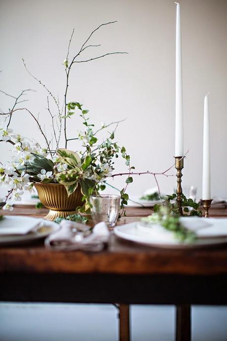 Décorez votre table avec des herbes fraiches
