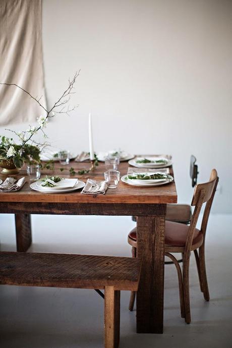 Décorez votre table avec des herbes fraiches