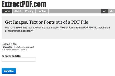 extractpdf extraire texte pdf Extraire du texte et des images dun fihcier PDF