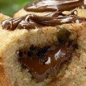 Recette - Muffin au Nutella - Notée 4.1/5 par les internautes