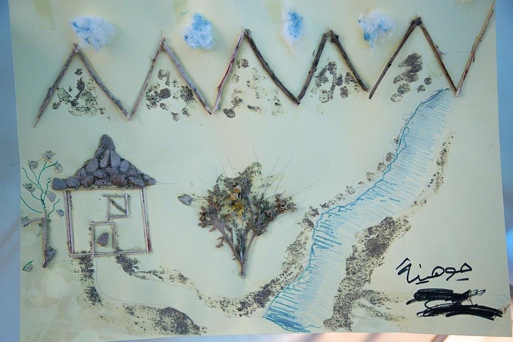 dessins enfants syriens réfugiés dans des camps en Jordanie et au Liban