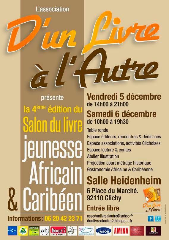 Avant-dernière dédicace 2014 au Salon du Livre africain de Clichy-la-Garenne [ici]