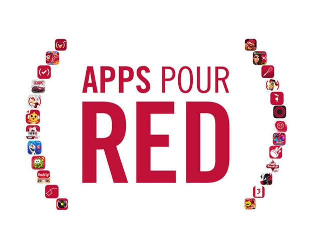Journée mondiale  de lutte contre le SIDA, avec Apple, soutenez (RED)® dans son combat  contre le SIDA.