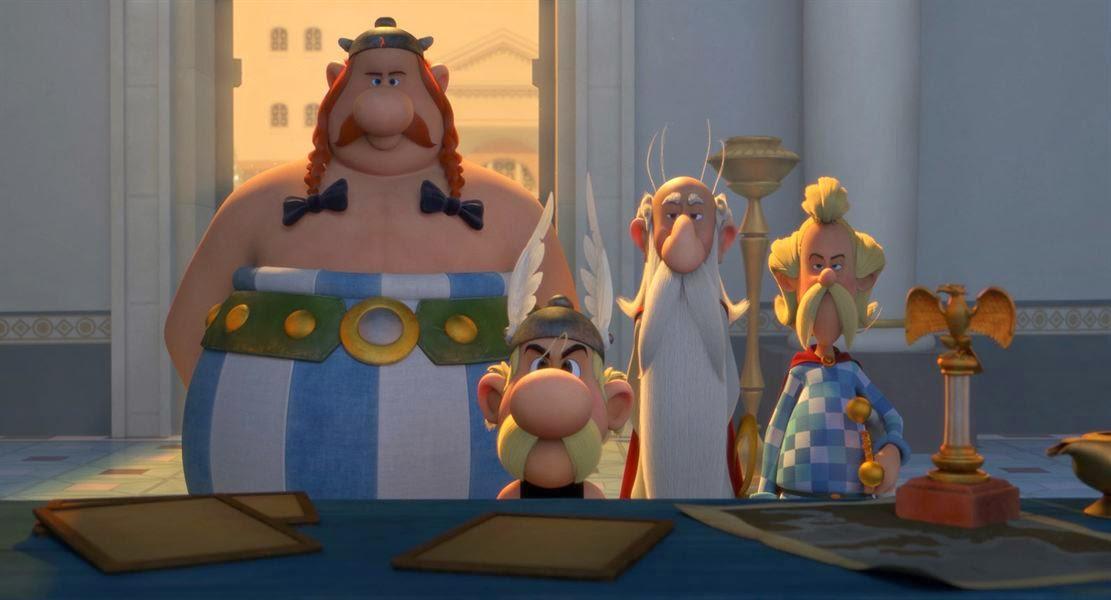 CINEMA: Astérix - Le Domaine des Dieux (2014), la Gaule vue depuis Kaamelott / Asterix - The Mansion of the Gods (2014), Gaul view from Kaamelott