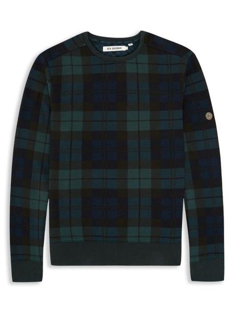 BEN SHERMAN Blackwatch sweat-shirt, 84,90€