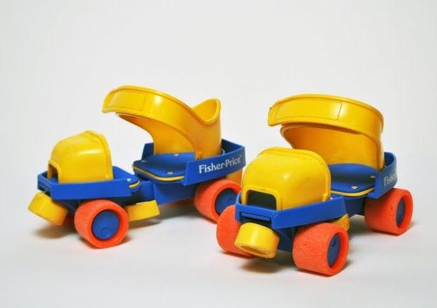patin a roulettes fisher price