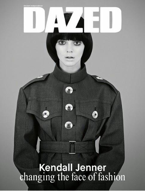 Kendall Jenner change la face de la mode en une du magazine Dazed...