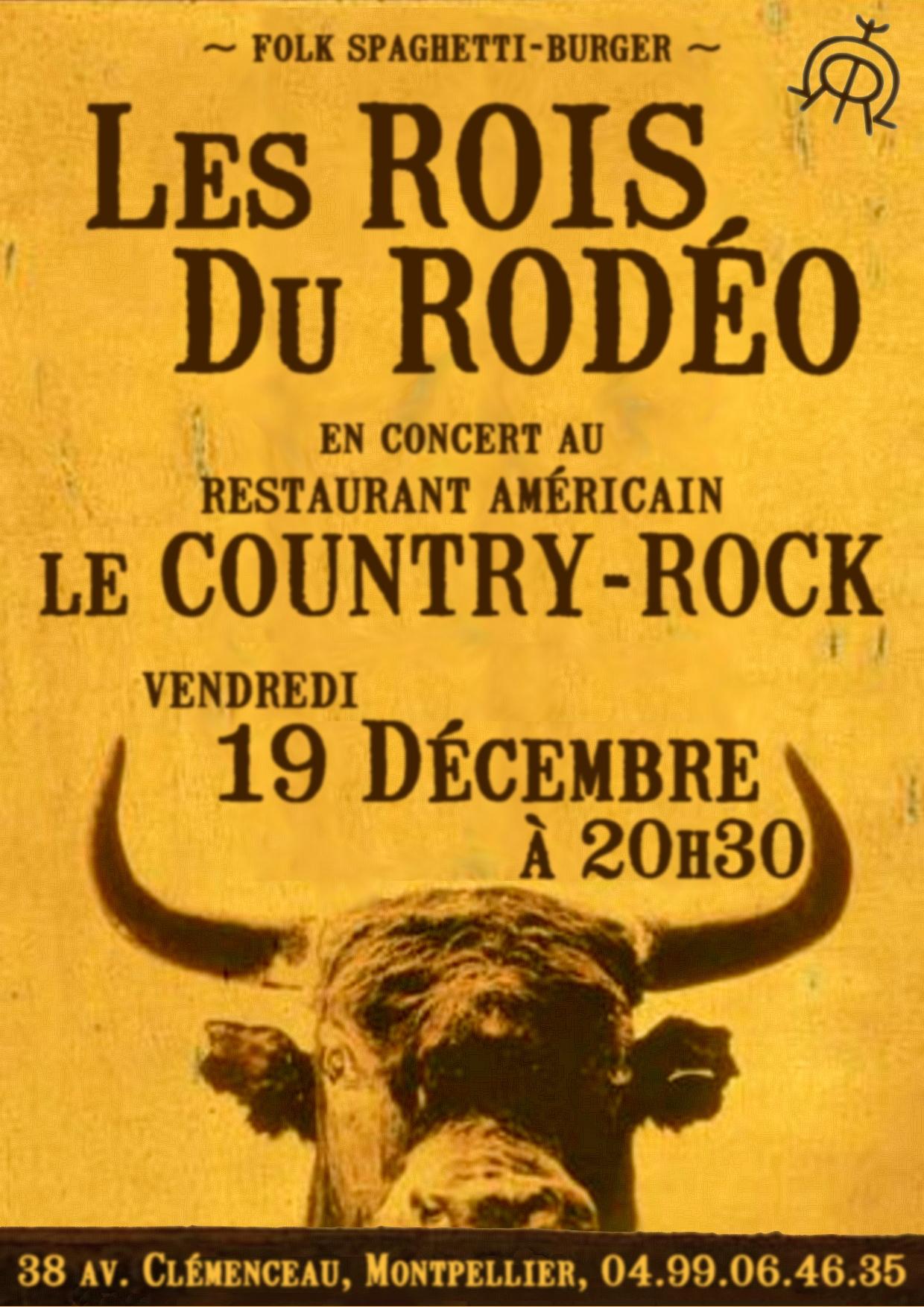 LES ROIS DU RODÉ fêtent Noël au COUNTRY-ROCK !!!