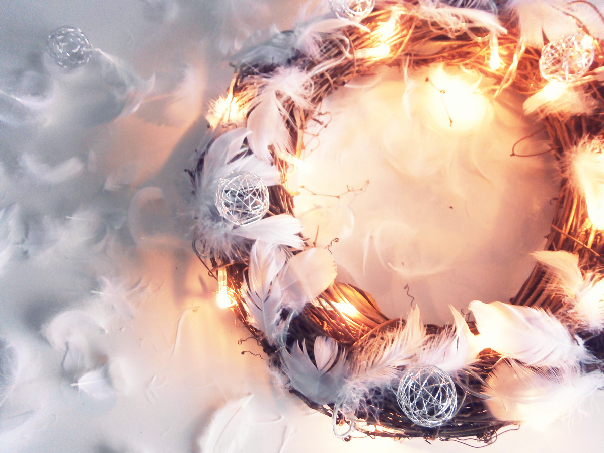 [DIY] MA COURONNE DE NOËL ILLUMINÉE