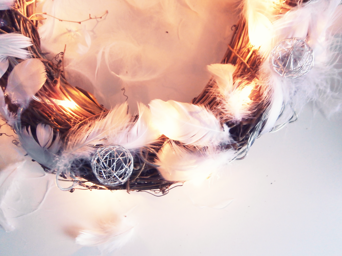 [DIY] MA COURONNE DE NOËL ILLUMINÉE