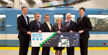 Le réseau cellulaire maintenant accessible sur un tronçon du métro de Montréal