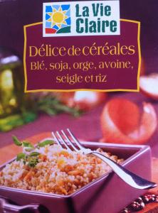 Délice de céréales - La Vie Claire (blé, soja, orge, avoine, seigle, riz)