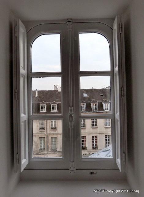 Musée Picasso: par les fenêtres