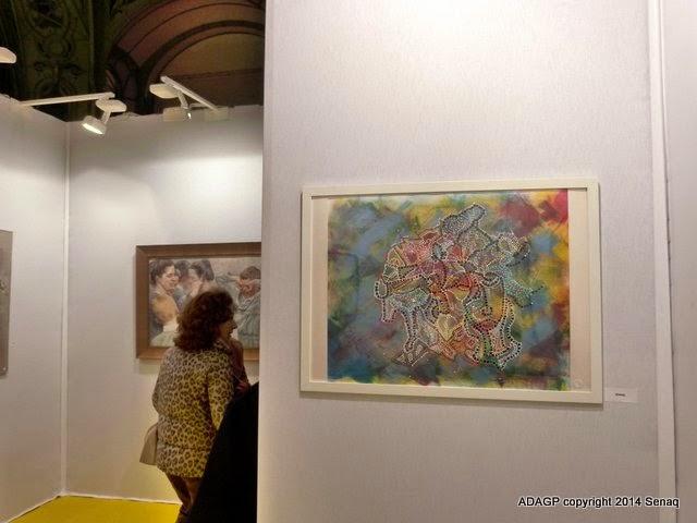 Vues de mes Oeuvres exposées au Grand Palais, Paris,  Nov 2014, Art En Capital