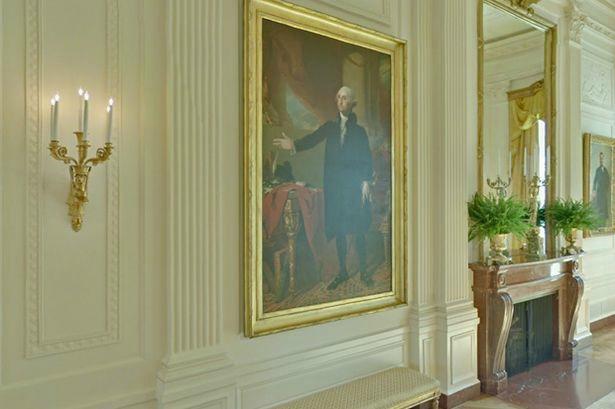 Google Art Project view inside the White House (1)