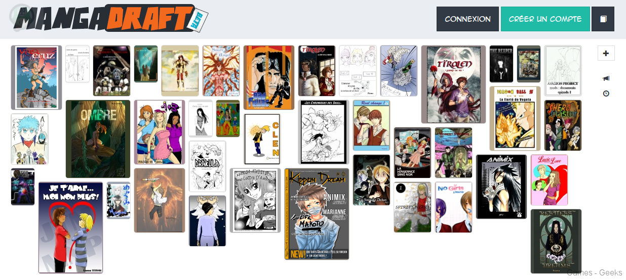 Découverte Mangadraft