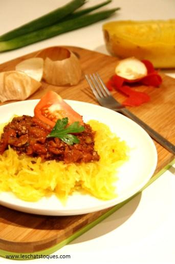 courge butternut à la bolo