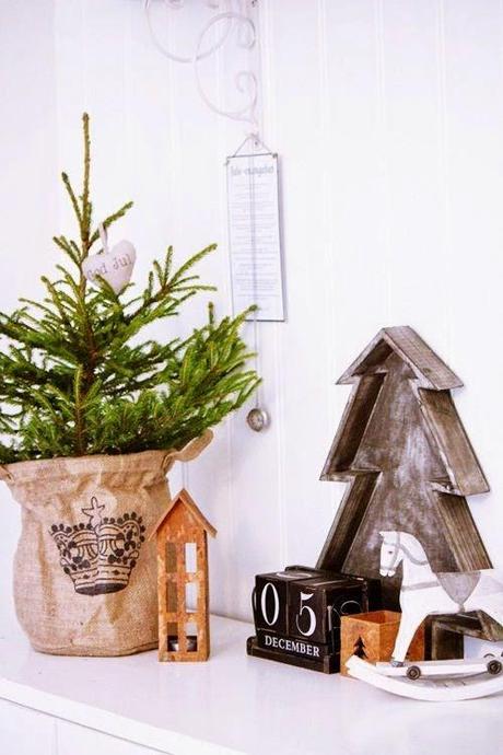 SApin de Noël dans un sachet kraft Tyrifryd via Nat et nature Cette année, ce sera un Noël nature