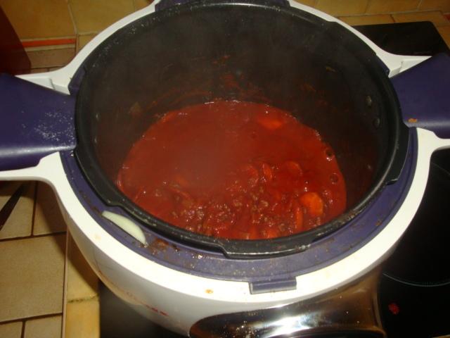 Bolognaise comme un chef !!!cookeo