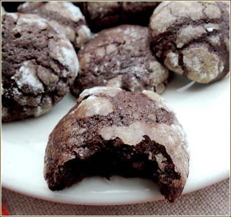 biscuit craqueles gros plan