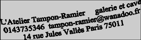 Atelier Tampon Ramier en juin 08