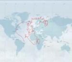 Coup de coeur de la journée: Le plus grand dessin dessiné par un balise GPS