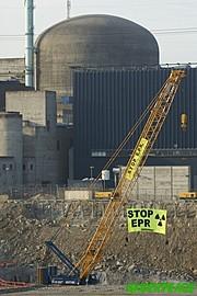 L’Autorité de sûreté nucléaire française a stoppé le chantier de construction du réacteur EPR ! Greenpeace demande l’abandon définitif du projet.