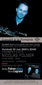 Nicolas Folmer à La Fontaine le 30 mai 08