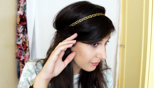 S'approprier le headband pour des coiffures de princesse ?