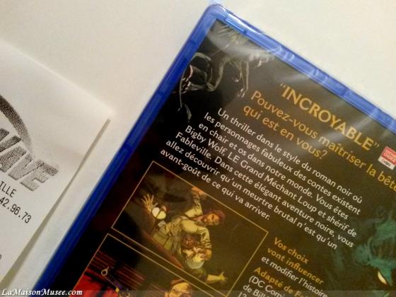 Fautes orthographe jaquette jeu video