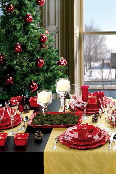 Comment décorer sa table de Noël 2002 ?
