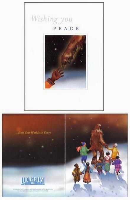 LucasFilm Christmas Cards de 1977-2010