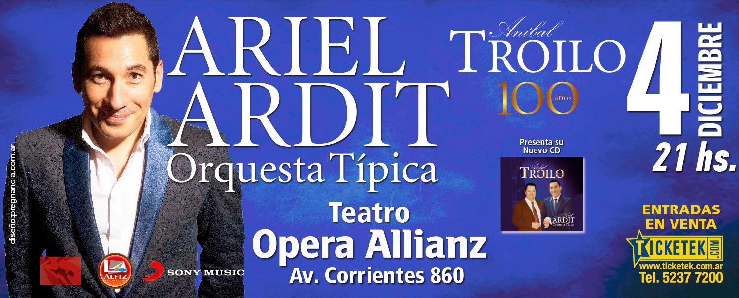 Aníbal Troilo Cien Años, au Teatro Opera, ce soir [à l'affiche]