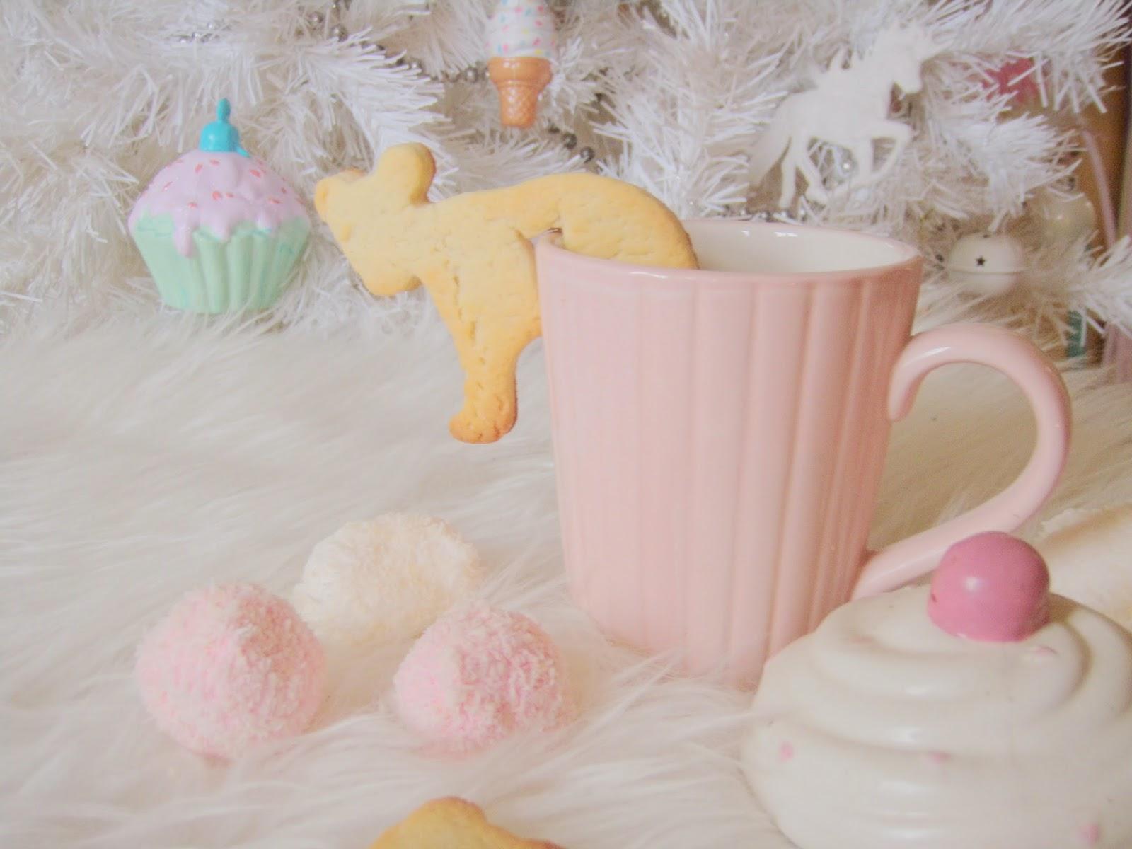 Noël pastel et sucré #3 : Des sablés sur ma tasse à café !