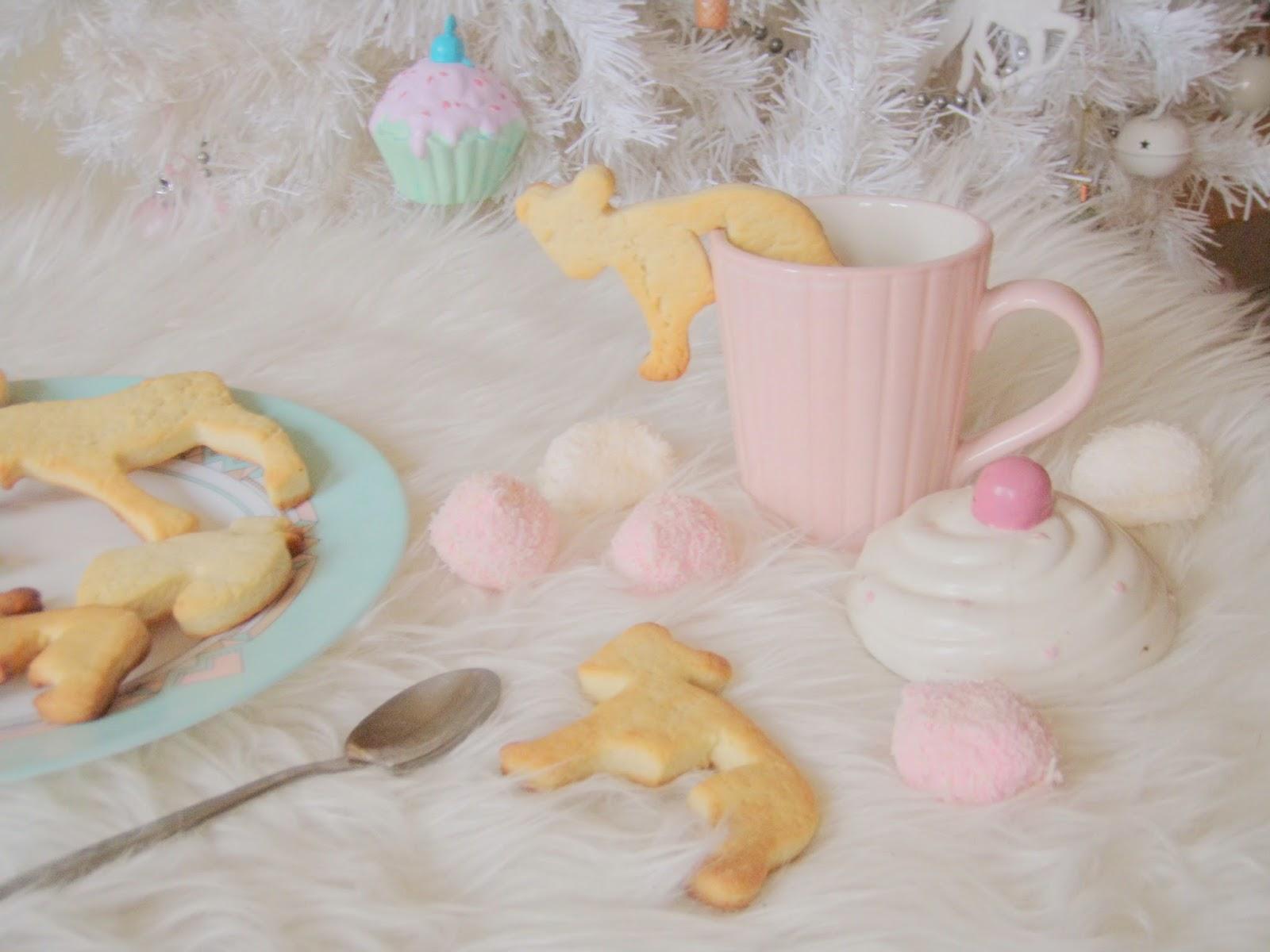 Noël pastel et sucré #3 : Des sablés sur ma tasse à café !