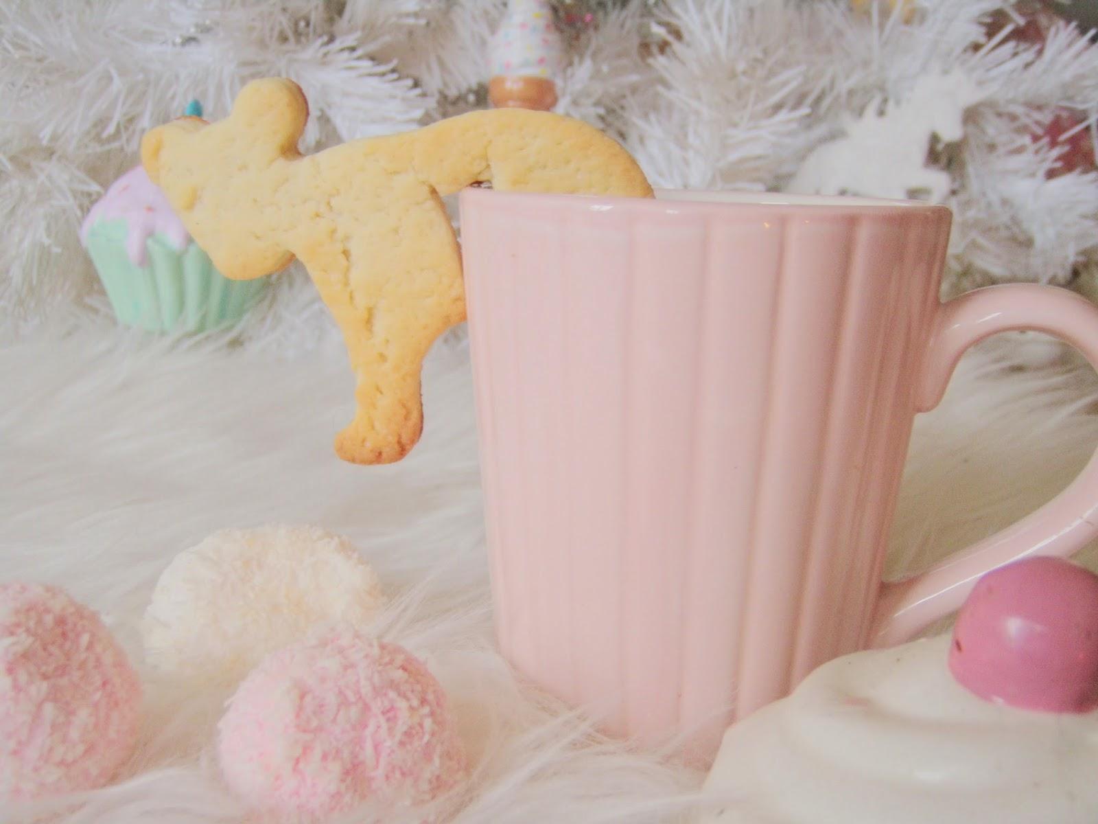Noël pastel et sucré #3 : Des sablés sur ma tasse à café !