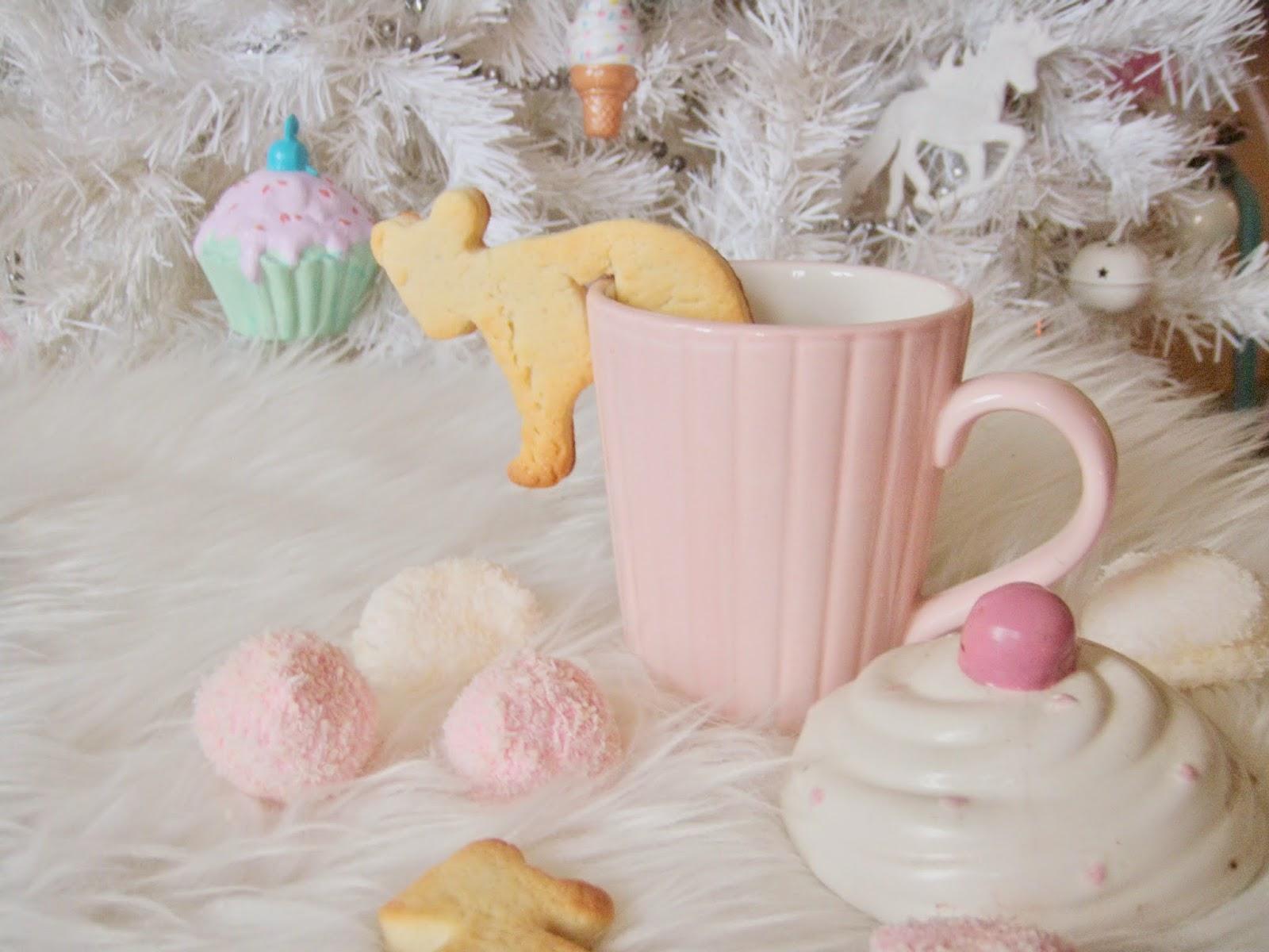 Noël pastel et sucré #3 : Des sablés sur ma tasse à café !