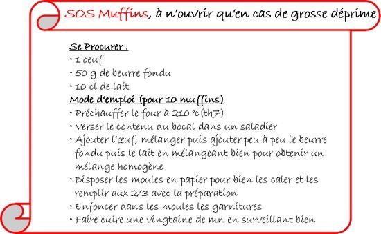 Bocal SOS Muffins