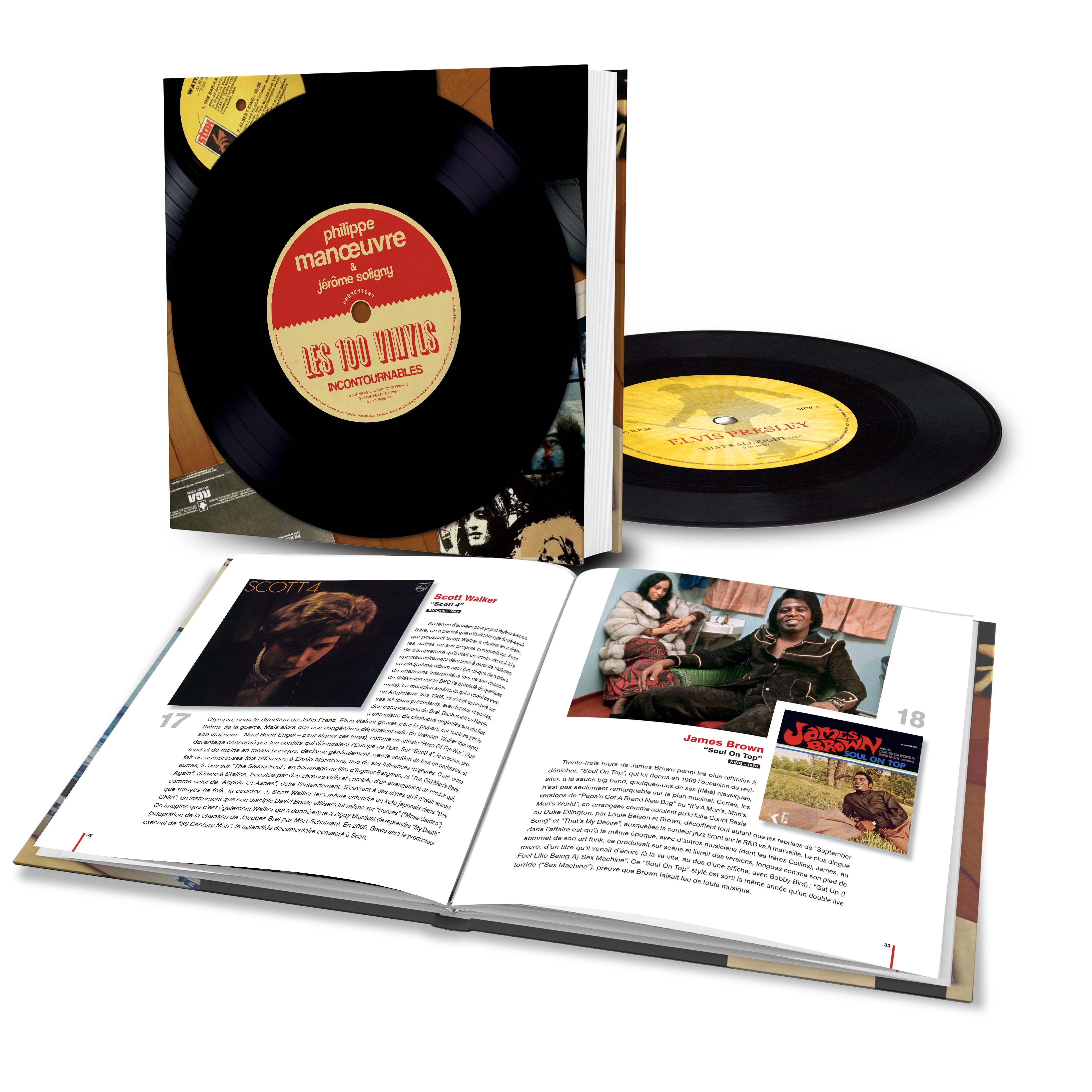 3d100vinle Les 100 Vinyls incontournables – Philippe Manœuvre & Jérôme Soligny
