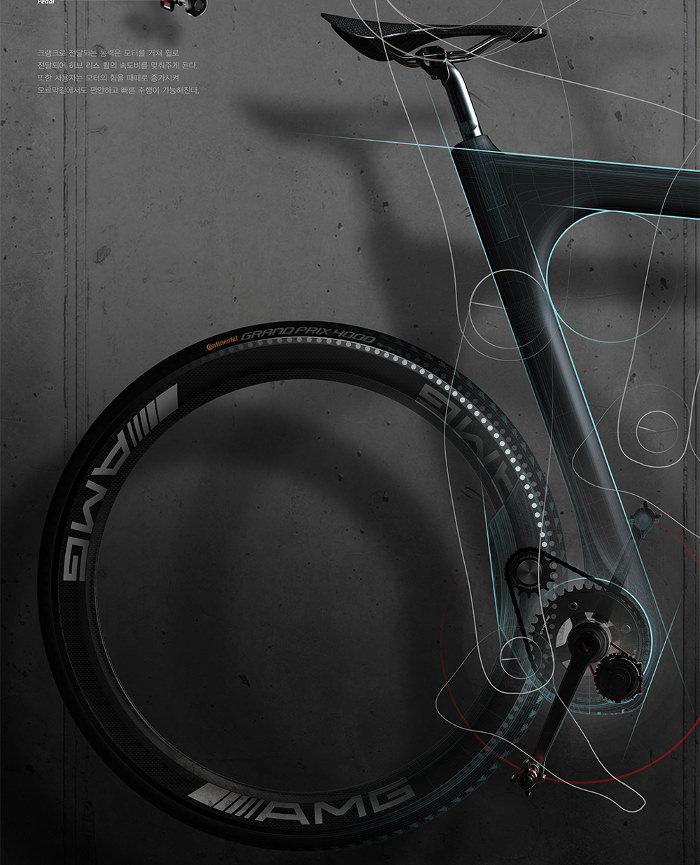 Shoulder Bike le vélo futuriste par Jangho Kim